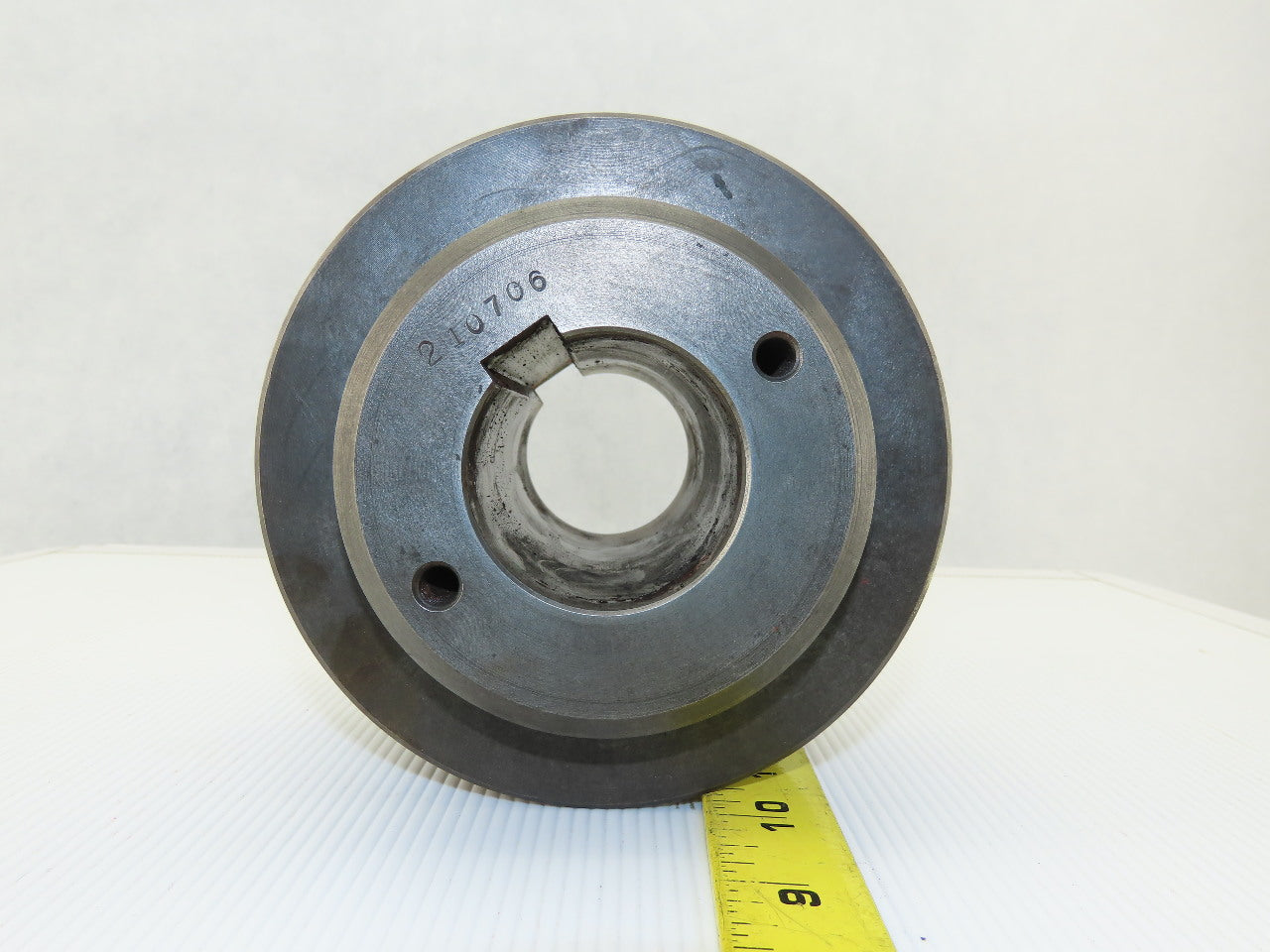5-1/2" OD 5 Groove 3V Belt Style Drive Pulley 1-7/8" Bore
