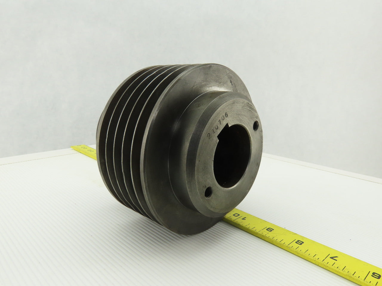 5-1/2" OD 5 Groove 3V Belt Style Drive Pulley 1-7/8" Bore
