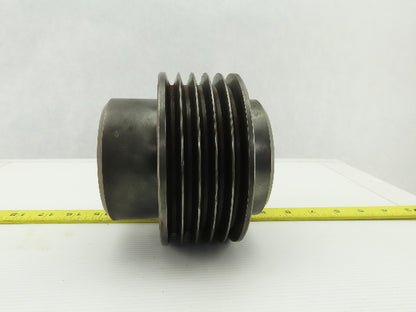 5-1/2" OD 5 Groove 3V Belt Style Drive Pulley 1-7/8" Bore