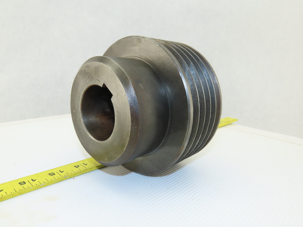 5-1/2" OD 5 Groove 3V Belt Style Drive Pulley 1-7/8" Bore