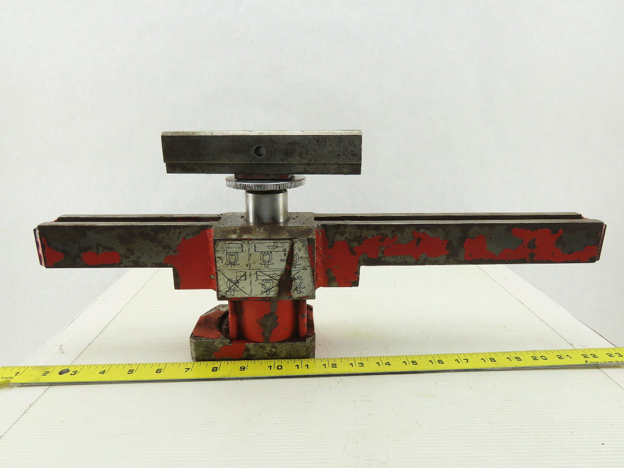 3-1/2" Stroke Manual Machine Mounted Leveling Jack Screw