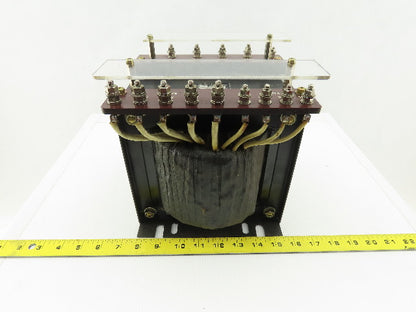 Daiwa Dengyo TF-2000 220V Primary 110V Secondary 2kVa 1Ph 50/60Hz Transformer