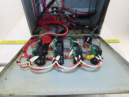 SLC 500 14" x 12" x 10" Electrical Operator Control Switch PLC Assembly