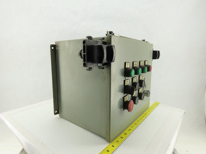 SLC 500 14" x 12" x 10" Electrical Operator Control Switch PLC Assembly