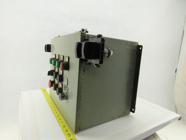 SLC 500 14" x 12" x 10" Electrical Operator Control Switch PLC Assembly