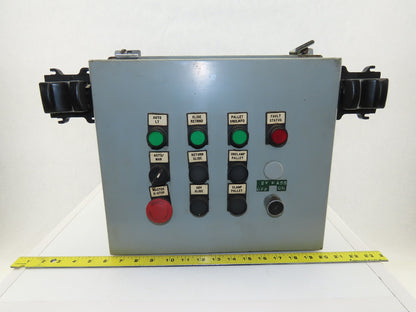 SLC 500 14" x 12" x 10" Electrical Operator Control Switch PLC Assembly