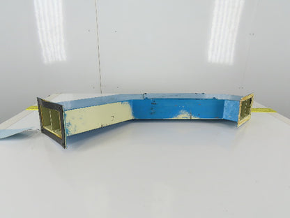 6" x 3" Electrical Wireway Trough Gutter Elbow