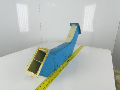 6" x 3" Electrical Wireway Trough Gutter Elbow