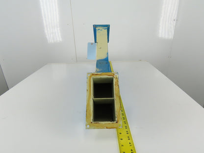 6" x 3" Electrical Wireway Trough Gutter Elbow