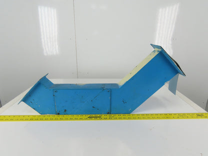 6" x 3" Electrical Wireway Trough Gutter Elbow