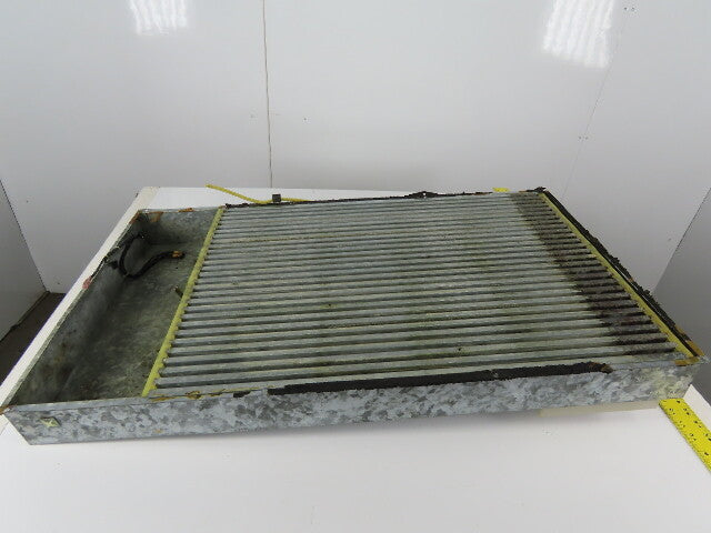 Centaur CT3B55A 38-1/4" x 21" 3 Fan Bank Electrical Enclosure Cooling Unit 100V