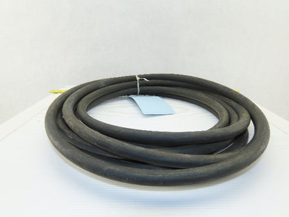 Dayton 3/8" Low Pressure Rubber Hose 200 PSI WP 3/8" Male Non Swivel 30'