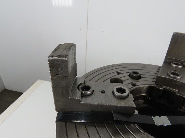 16" Lathe Power Chuck 3 Jaw Serrated 1.5mmx60 Thru Hole 3000RPM 550 PSI