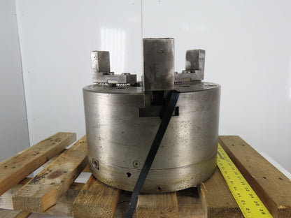 16" Lathe Power Chuck 3 Jaw Serrated 1.5mmx60 Thru Hole 3000RPM 550 PSI