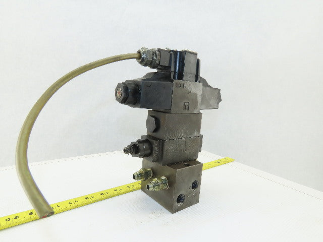 Daikin KSO-G02-2NA-10-N 4/3 Way Closed Center Hydraulic Valve Check Manifold
