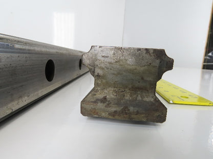 Size 65 Linear Guide Rail 65mm x 53mm 150mm Hole Centers 1998mm Set of 2