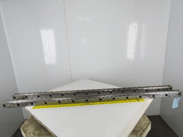 Size 65 Linear Guide Rail 65mm x 53mm 150mm Hole Centers 1998mm Set of 2