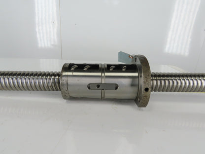 THK KX 30140 50mm Ball Screw 10mm Lead 2 T/I  Ball Nut 835mm Travel 52" OAL