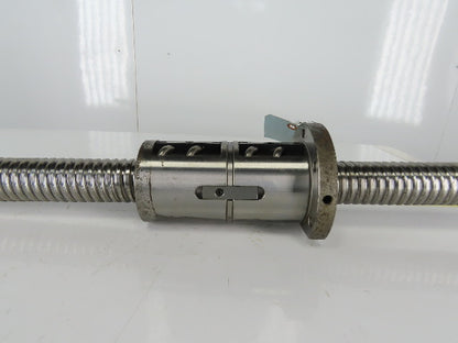 THK KX 30140 50mm Ball Screw 10mm Lead 2 T/I  Ball Nut 835mm Travel 52" OAL