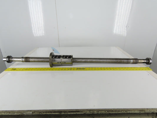 THK KX 30140 50mm Ball Screw 10mm Lead 2 T/I  Ball Nut 835mm Travel 52" OAL