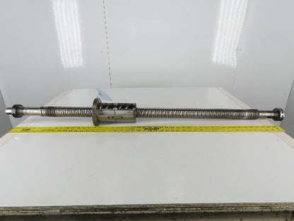 THK KX 30140 50mm Ball Screw 10mm Lead 2 T/I  Ball Nut 835mm Travel 52" OAL