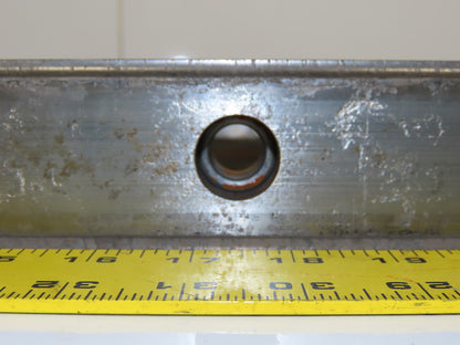 Size 53 Linear Guide Rail 53mm x 44mm 120mm Hole Centers 96" OAL Set of 2