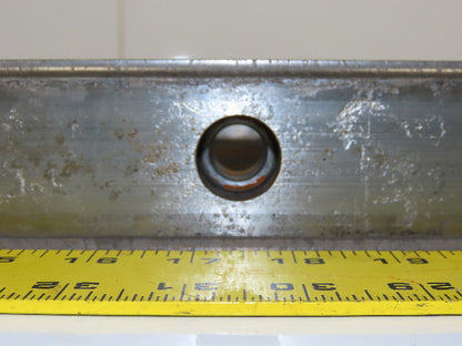 Size 53 Linear Guide Rail 53mm x 44mm 120mm Hole Centers 96" OAL Set of 2