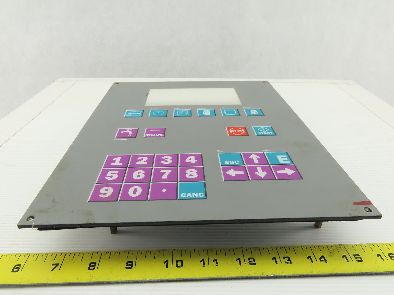 Hip Mitsu 338010/N Hot Melt Drum Melter Operator Control Panel Membrane