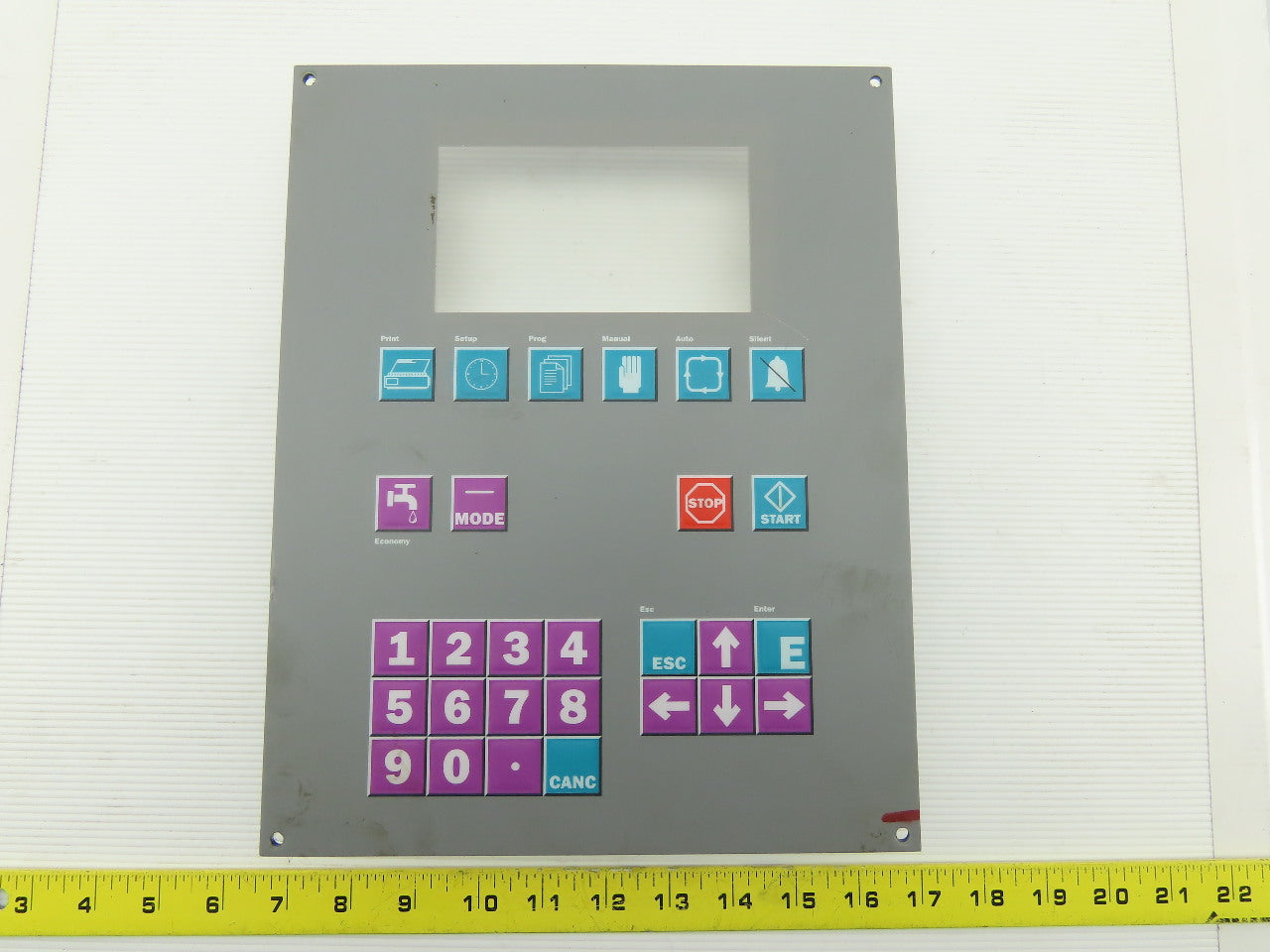 Hip Mitsu 338010/N Hot Melt Drum Melter Operator Control Panel Membrane