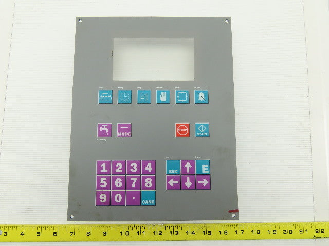 Hip Mitsu 338010/N Hot Melt Drum Melter Operator Control Panel Membrane