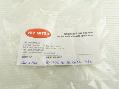 Hip Mitsu 100.0360 Hot Melt Applicator Bypass Valve