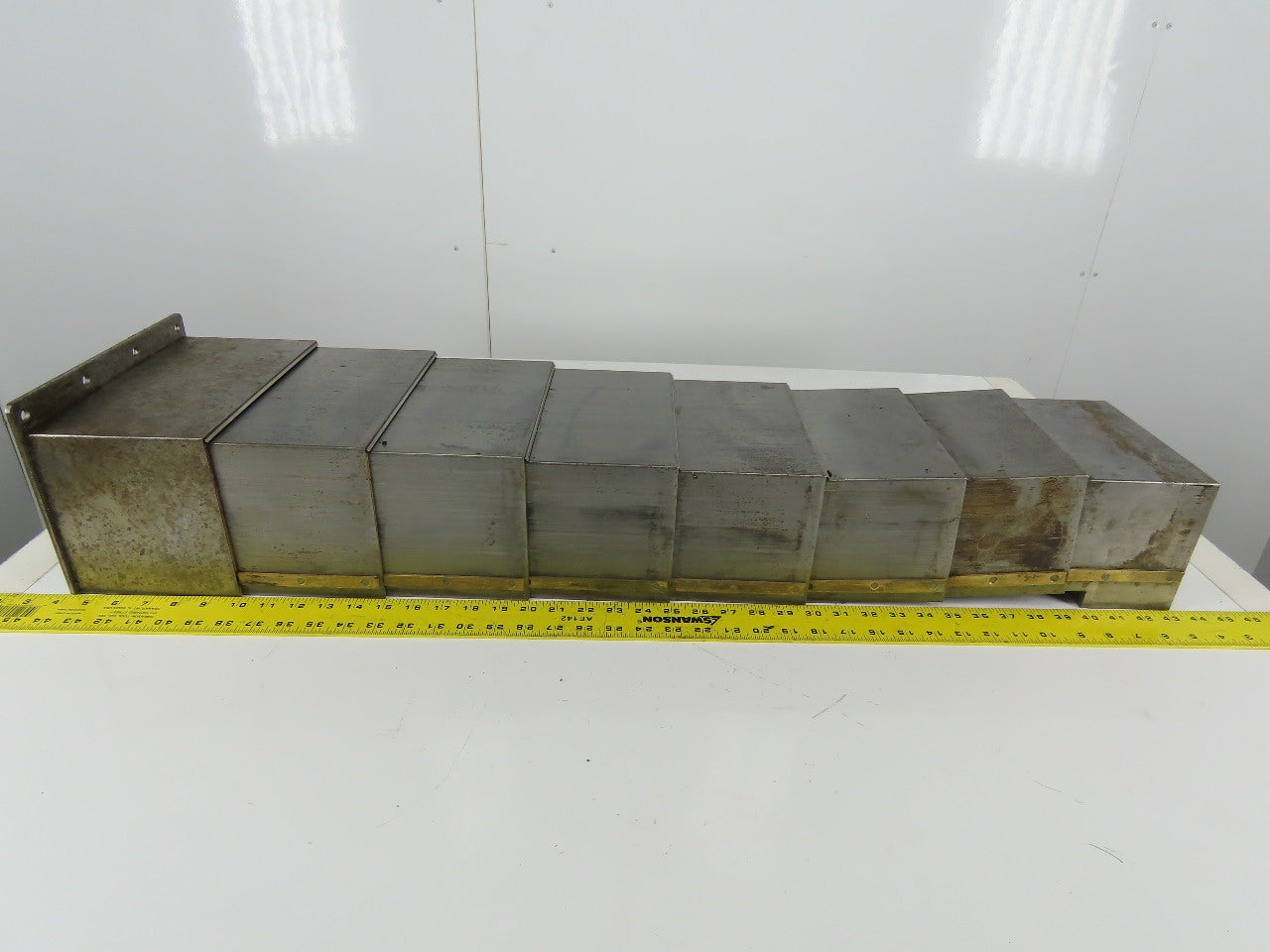 A&A Mfg. 4200436 Telaflex Hitachi Seiki VK65 CNC Telescoping Way Cover Set of 2
