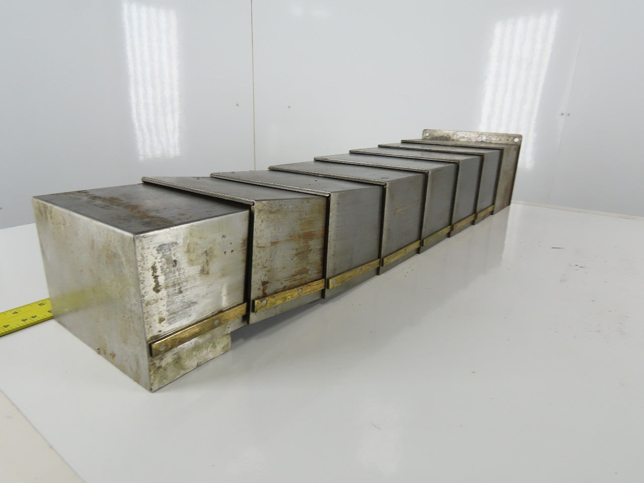 A&A Mfg. 4200436 Telaflex Hitachi Seiki VK65 CNC Telescoping Way Cover Set of 2
