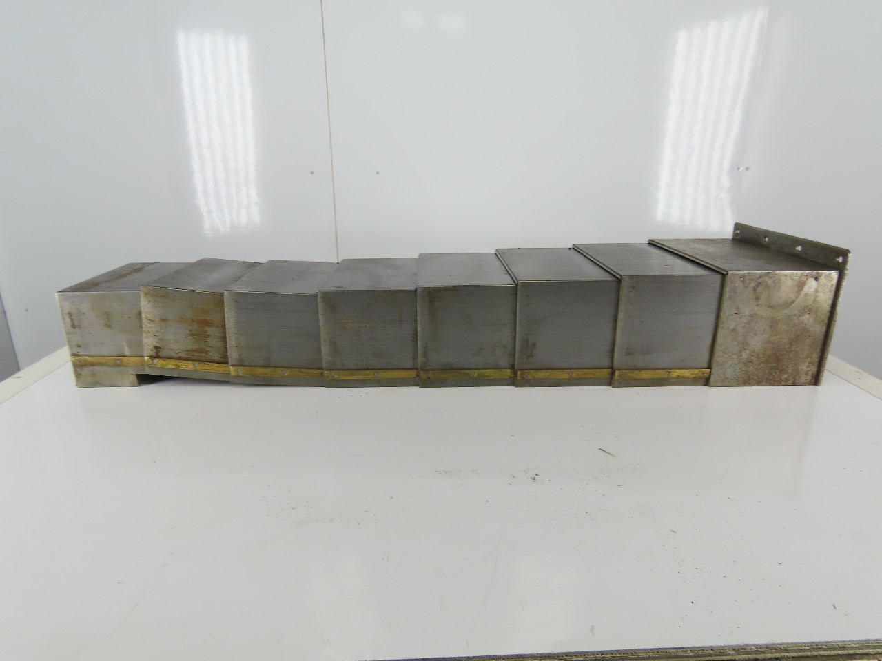 A&A Mfg. 4200436 Telaflex Hitachi Seiki VK65 CNC Telescoping Way Cover Set of 2