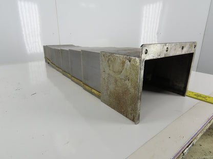 A&A Mfg. 4200436 Telaflex Hitachi Seiki VK65 CNC Telescoping Way Cover Set of 2