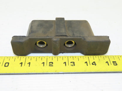 Dematic 06882-75006 Left Hand Sliding Shoe Sorting Slat Conveyor End Caps Lot/8