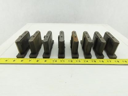 Dematic 06882-75006 Left Hand Sliding Shoe Sorting Slat Conveyor End Caps Lot/8