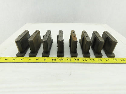 Dematic 06882-75006 Left Hand Sliding Shoe Sorting Slat Conveyor End Caps Lot/8