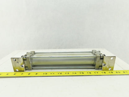 SMC CA2L40-200 1-3/4" Bore 8" Stroke 5/8" Rod 145PSI Pneumatic Cylinder