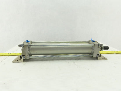 SMC CA2L40-200 1-3/4" Bore 8" Stroke 5/8" Rod 145PSI Pneumatic Cylinder