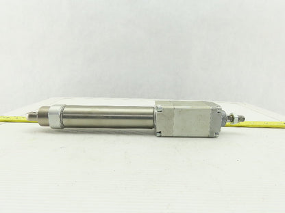 SMC CLM2C32-100-E 32mm OD 100mm Stroke Double Acting Fine Lock Lock-Up Cylinder