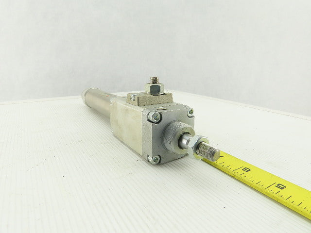 SMC CLM2C32-100-E 32mm OD 100mm Stroke Double Acting Fine Lock Lock-Up Cylinder