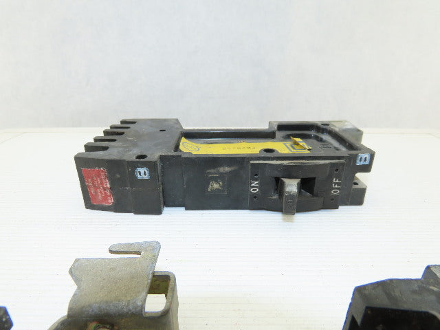 Square D FY-14020-A B C 20A I-Line 3 Individual Pole Circuit Breaker Lot of 3