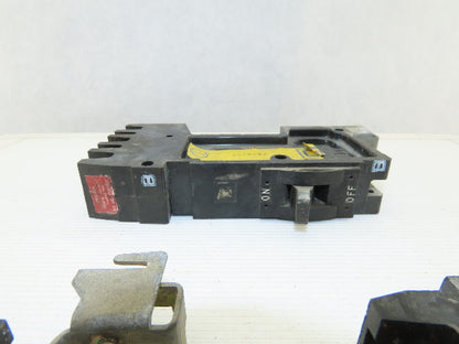 Square D FY-14020-A B C 20A I-Line 3 Individual Pole Circuit Breaker Lot of 3
