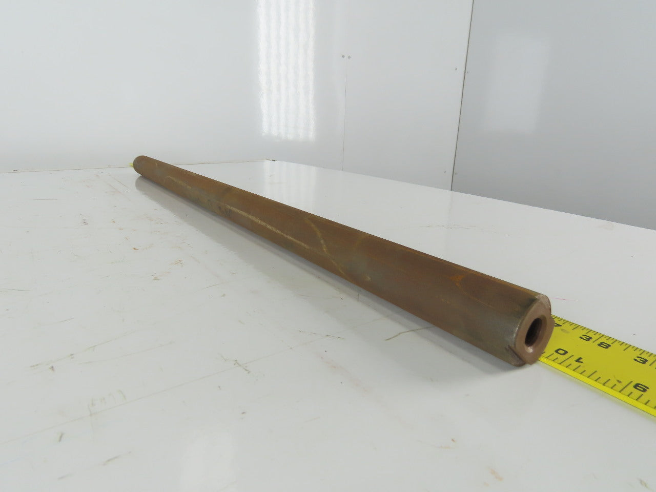 K00031001D 1-7/16" OD Solid Steel Shaft 5/8-16" Thread 30-1/4" OAL