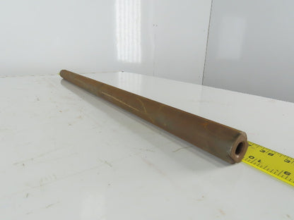 K00031001D 1-7/16" OD Solid Steel Shaft 5/8-16" Thread 30-1/4" OAL