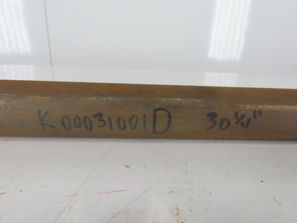 K00031001D 1-7/16" OD Solid Steel Shaft 5/8-16" Thread 30-1/4" OAL