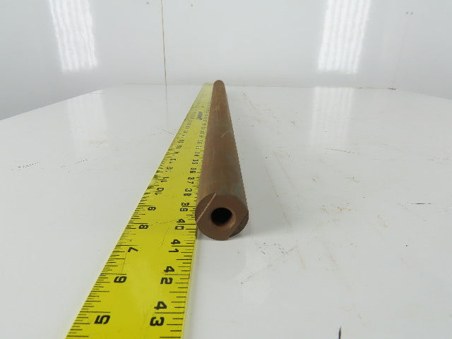 K00031001D 1-7/16" OD Solid Steel Shaft 5/8-16" Thread 30-1/4" OAL