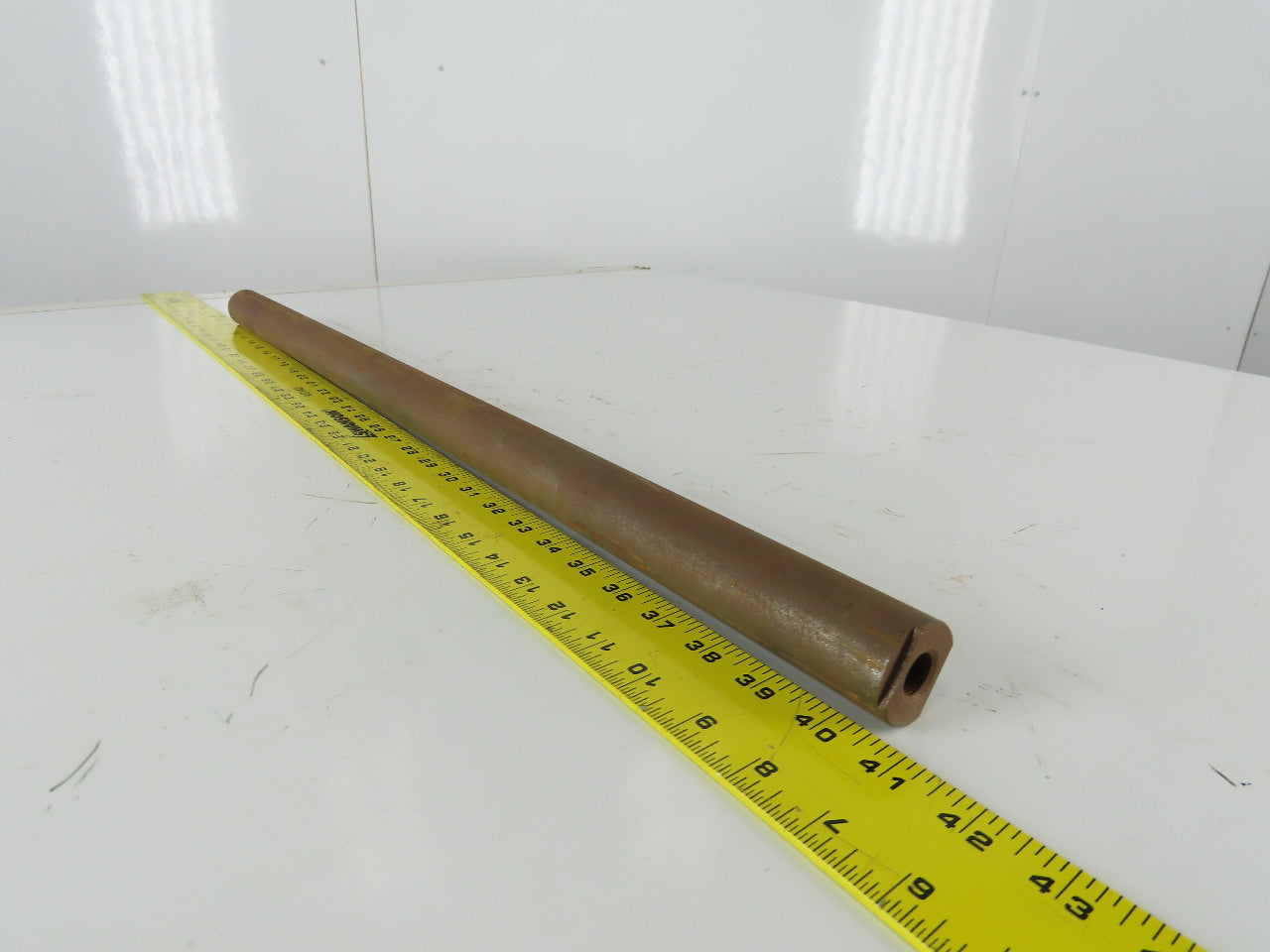 K00031001D 1-7/16" OD Solid Steel Shaft 5/8-16" Thread 30-1/4" OAL
