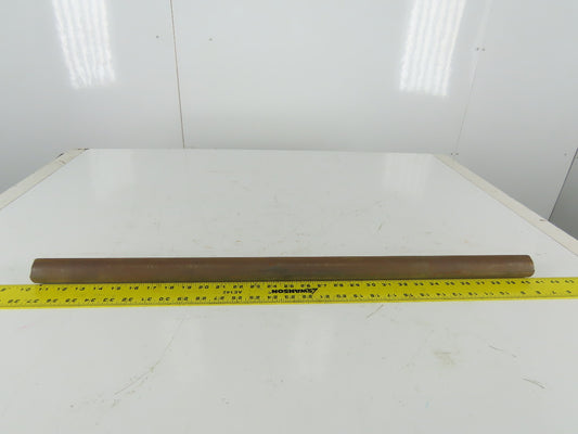 K00031001D 1-7/16" OD Solid Steel Shaft 5/8-16" Thread 30-1/4" OAL